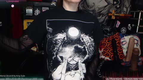 Allmylinkssilentmary666 online show from February 7, 1:36 am