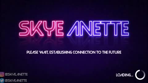 Snapshot of skyeanette chatting on January 13, 2:07 am SkyeAnette online show from January 13, 2:07 am