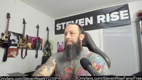 StevenRiseNYC online show from February 6, 12:04 pm