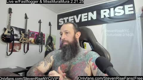 StevenRiseNYC online show from February 19, 2:12 am