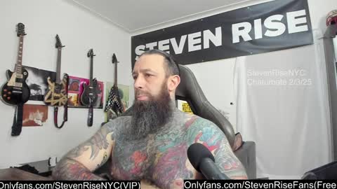 StevenRiseNYC online show from February 3, 8:57 pm