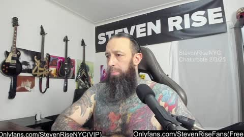 StevenRiseNYC online show from February 4, 4:15 am