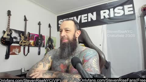 StevenRiseNYC online show from February 4, 12:44 pm