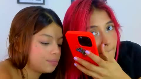 Snapshot of stormy_17 chatting on February 16, 5:04 pm STORMY red hair MARA brown hair. -------dont forget to follow us online show from February 16, 5:04 pm