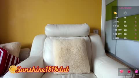 Snapshot of sunshine1818club chatting on March 11, 7:14 am Angela Sunshine1818club online show from March 11, 7:14 am