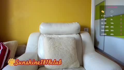 Snapshot of sunshine1818club chatting on February 16, 7:04 am Angela Sunshine1818club online show from February 16, 7:04 am