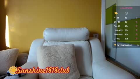 Snapshot of sunshine1818club chatting on February 13, 8:17 am Angela Sunshine1818club online show from February 13, 8:17 am