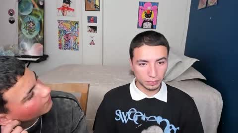 Snapshot of sweet_boys_xx chatting on January 8, 2:56 pm CristianBrayan PVT OPEN online show from January 8, 2:56 pm