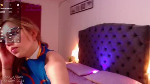 Snapshot of thea_aphros chatting on February 6, 1:05 am Diosa Afrodita online show from February 6, 1:05 am