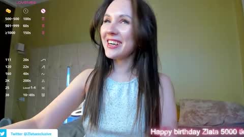 Snapshot of zlata__fox chatting on February 26, 3:32 pm Zlata Mon Tue Thu Fri Sun Sa GMT 3 0000pm - 0600pm online show from February 26, 3:32 pm